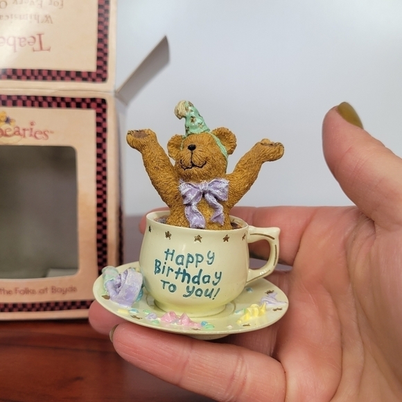 Boyds Bear Collection H.B. Teabearies Happy Birthday To You ! #24307 - Picture 12 of 16